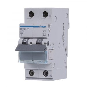 Автоматичний вимикач Hager MCN C 1P*N 6kA 16A-50A