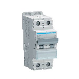 Автоматичний вимикач Hager NCN525 1P*N C 10kA 25A