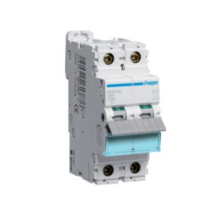 Автоматичний вимикач Hager NDN 2P D 10kA 16A