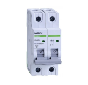 Автоматичний вимикач NOARK Ex9BS 2P C 4.5kA 6А-63A