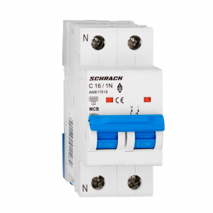 Автоматичний вимикач Schrack BM 2P C ME 6кА