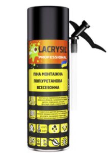Поліуретанова монтажна піна побутова/всесезонна
