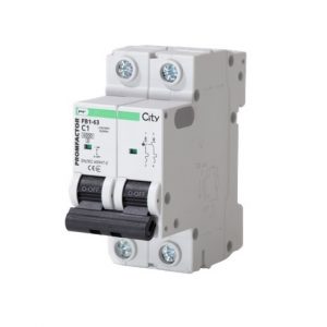Автоматичний вимикач Промфактор CITY FB1-63 2P C 6kA