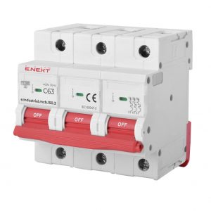 Автоматичний вимикач e.industrial.mcb.150.3 3р C 15кА