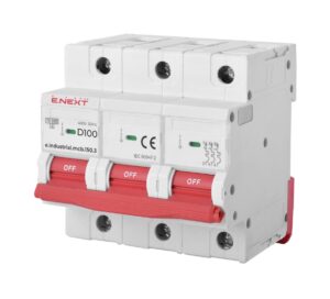 Автоматичний вимикач e.industrial.mcb.150.3 3р D 15кА