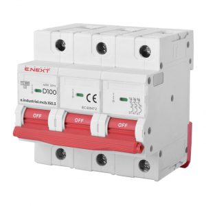 Автоматичний вимикач e.industrial.mcb.150.3 3р D 15кА