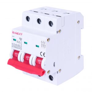 Модульний автоматичний вимикач e.mcb.pro.60.3.B 3р В 6kA