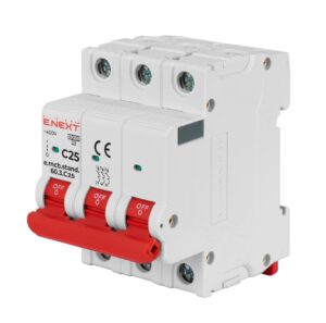 Модульний автоматичний вимикач e.mcb.stand.60.3 3р C 6kA