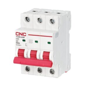 Модульний автоматичний вимикач CNC YCB9-80M 3Р B 6кА