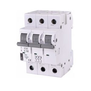 Автоматичний вимикач ETI ST-68 3p C 4.5kA