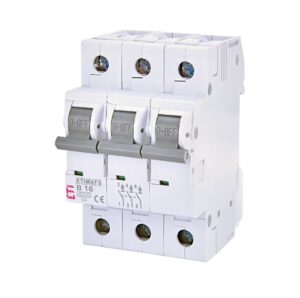 Автоматичний вимикач ETI ETIMAT 6 3p B 6kA