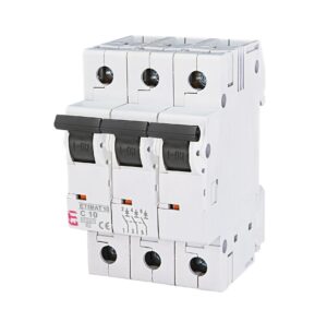 Автоматичний вимикач ETI ETIMAT 10 3p C 10kA