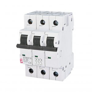 Автоматичний вимикач Eti ETIMAT P10 3p D 10кА 25A