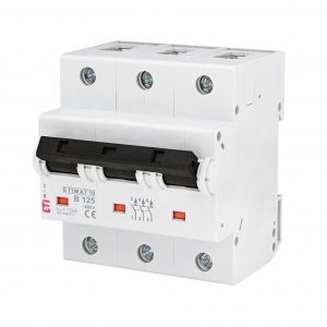 Автоматичний вимикач ETI ETIMAT 10 3p B 15kA 125А
