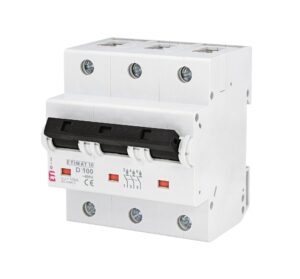 Автоматичний вимикач ETI ETIMAT 10 3p D 15kA