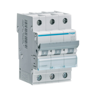 Автоматичний вимикач Hager MCN 3P C 6кА 0.5A-40A