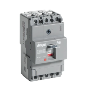 Автоматичний вимикач Hager x160 3P D 18kA 25А-160A