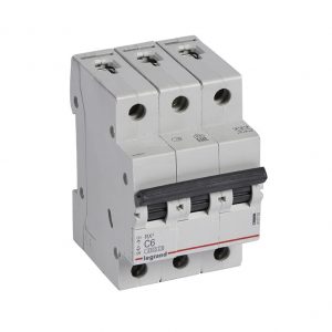 Автоматичний вимикач Legrand RX³ 3P C 6кА 6А-63A
