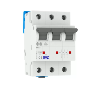 Триполюсний автомат SEZ 63 3P B 10kA 1А-50A