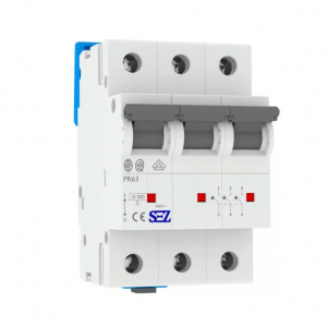 Триполюсний автомат SEZ 63 3P B 10kA 1А-50A