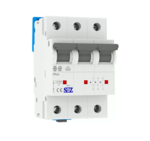 Триполюсний автомат SEZ 63 3P C 10kA 0.5А-63A