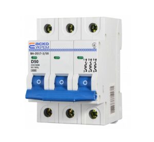 Автоматичний вимикач Аско-Укрем ВА-2017/D 3р 4.5kA