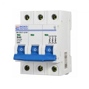 Автоматичний вимикач Аско-Укрем ВА-2017/B 3р 6kA
