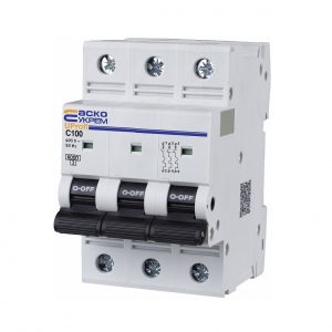 Автоматичний вимикач Аско-Укрем UProfi 3р C 6kА