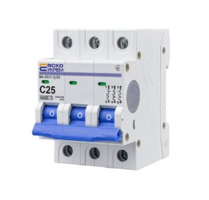 Автоматичний вимикач Аско-Укрем ВА-2017/C 3р C 6kA