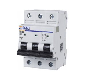 Автоматичний вимикач Аско-Укрем UProfi 3р D 6kА
