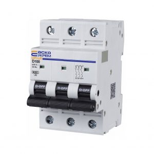 Автоматичний вимикач Аско-Укрем UProfi 3р D 6kА