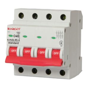 Автоматичний вимикач e.mcb.stand.45.4 4P C 4.5kA