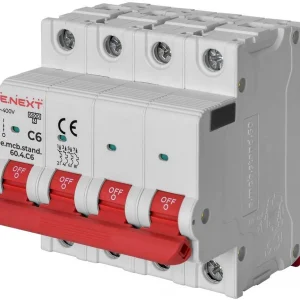 Автоматичний вимикач e.mcb.stand.60.4 4р C 6kA