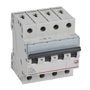 Автоматичний вимикач Legrand TX³ 4P C 6кА