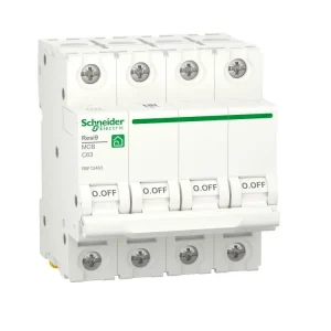 Автоматичний вимикач Schneider Electric RESI9 4P В 6кА
