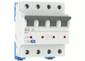 Автоматичний вимикач SEZ 64 D 4P 10кА 1А-8A