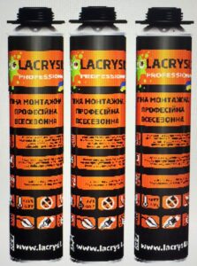 Професійна монтажна піна всесезонна