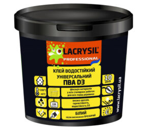 Клей водостійкий ПВА D3
