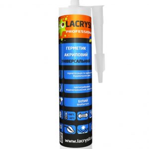 Герметик акриловий Універсальний білий