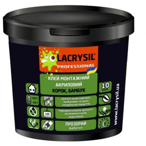 Монтажний клей для корки