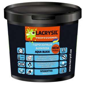 Гідроізоляція акрилова AQUA BLOCK