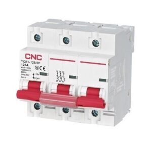 Модульний автоматичний вимикач CNC YCB1-125 3Р C 6кА