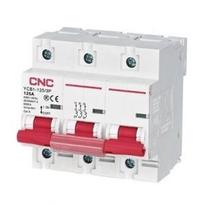 Модульний автоматичний вимикач CNC YCB1-125 3Р C 6кА