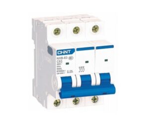 Автоматичний вимикач Chint NXB-63 3P B 6кА 1A-63A