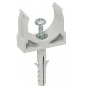 Кліпси швидкого монтажу з дюбелем і забивним шурупом