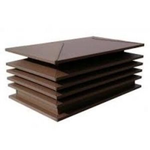 Парасолька вентиляційна-димник «Модерн з плоским дахом»