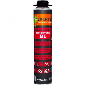 Професійна монтажна піна ВОГНЕСТІЙКА В1