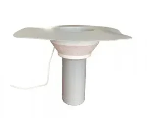 Воронка ТПО Ø110мм з приймальною чашею з обігрівом